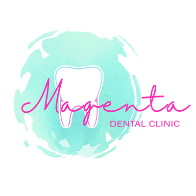 Логотип стоматологической клиники Magenta Dental